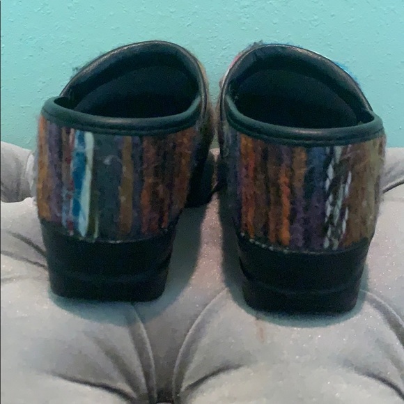 Dansko Clogs with Fabric Design - Picture 6 of 7